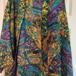 Colorful print cover